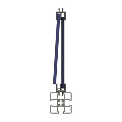 61-200-0 MODULAR SOLUTIONS SLIDE PROFILE SLIDE PROFILE SPACER 1M